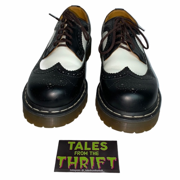 Dr. Martens Men’s 3989 Smooth Brogue Bex Sole - Picture 3 of 9